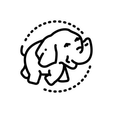 Hadoop kavramı için arka satırı simgesi
