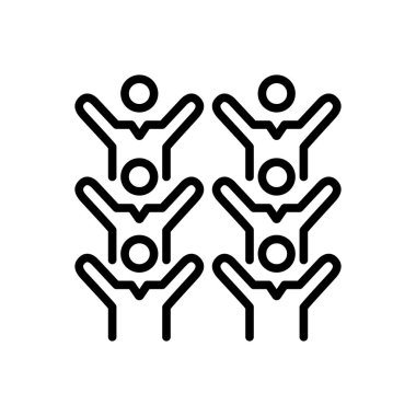 Black Hat simgesi kargaşa heyecan için