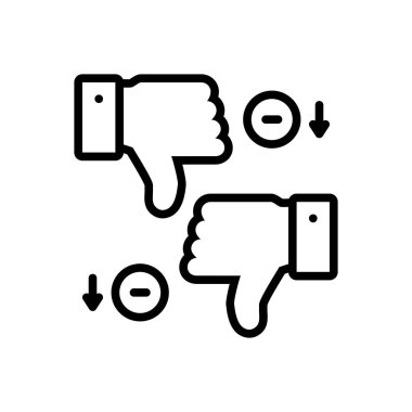 Siyah çizgi simgesini dezavantajları için