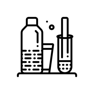 Homogenize için siyah çizgi simgesini sistematize