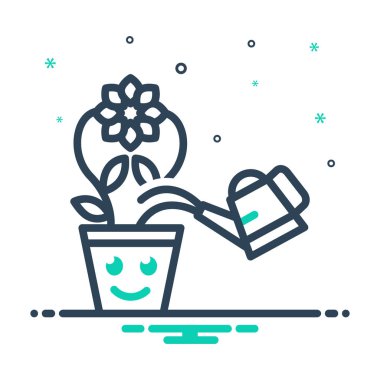 Kapalı Bahçe için mix renk simgesi