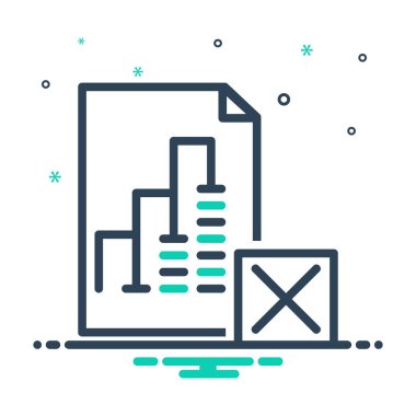  Rapor esk için mix renk simgesi