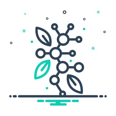 Bioplast bozulması için mix renk simgesi