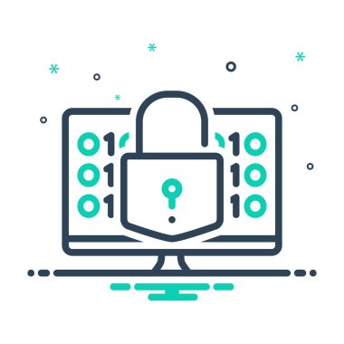 Mix renk simge azalmak koruma için