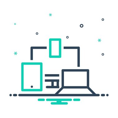 Duyarlı tasarım için mix renk simgesi