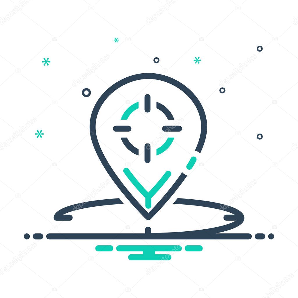 Mix color Icon for geo targeting