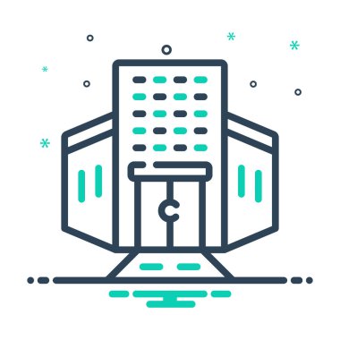 Kurumsal Şirket için mix renk simgesi