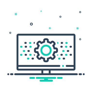 Mix renk simge programlı teknolojisi için