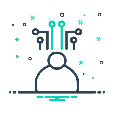  Yönetici için mix renk simgesi 