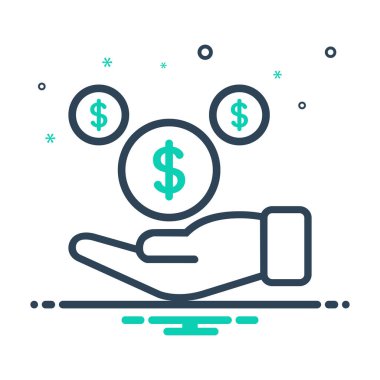  Mix renk simgesi kar için