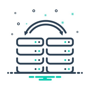 Mix renk simgesi veri alışverişi için