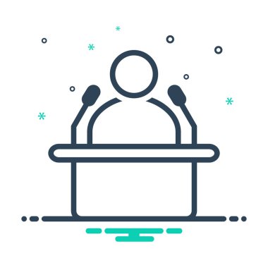 Mix renk simgesi ders için 