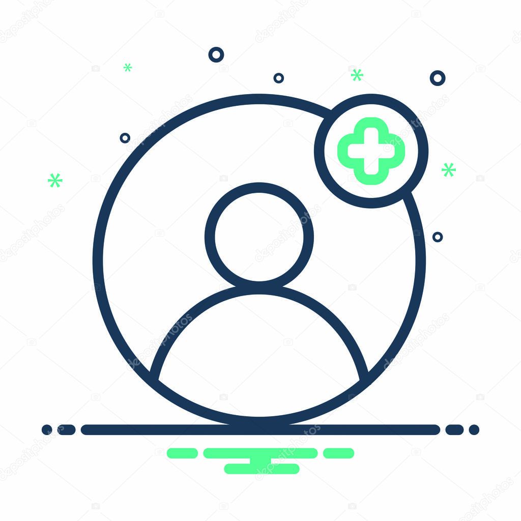 Mix color icon for Profile