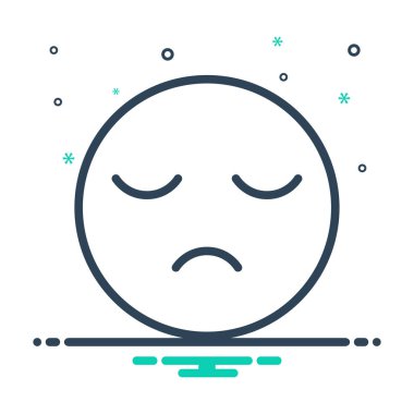 Mix renk simgesi uykucu için  