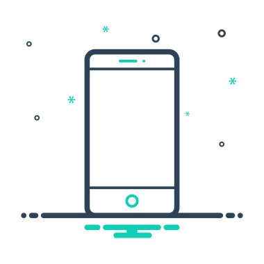 Mix renk simgesi için Smartphone 