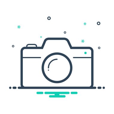 Mix renk simgesi kamera için