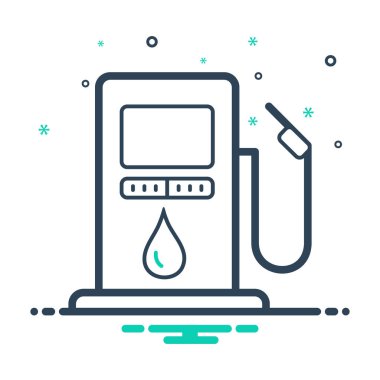 Mix renk simgesi yakıt için