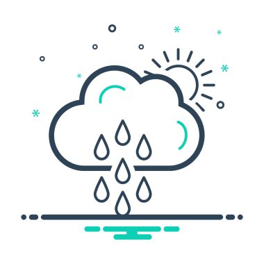 Mix renk simgesi için hava 