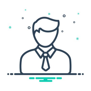 Müşteri için mix renk simgesi 