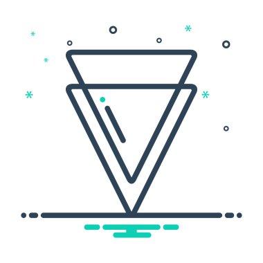  Mix renk simgesi eşiğinde Coin 