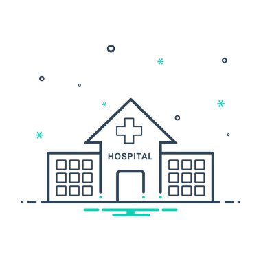  Hastane için mix renk simgesi