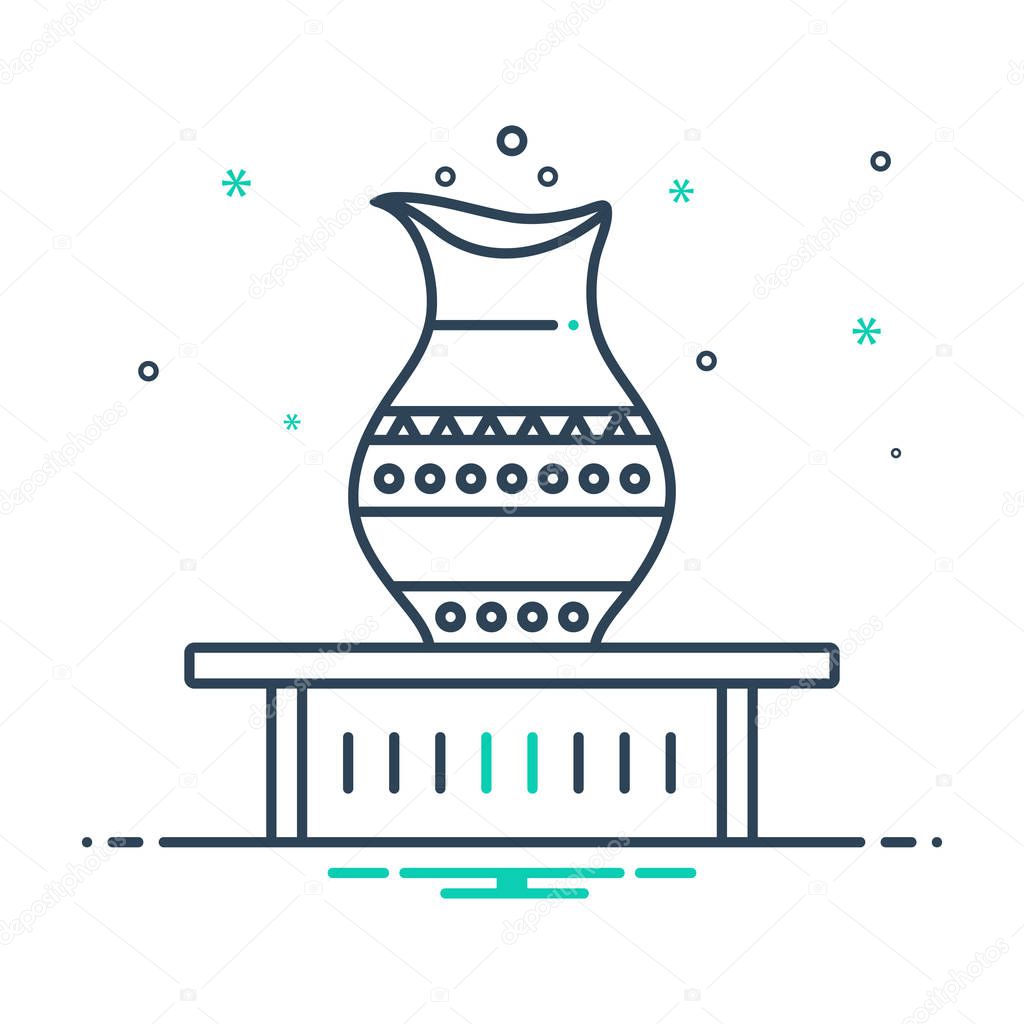 mix color icon for kalash premium vector in adobe illustrator ai ai format encapsulated postscript eps eps format wdrfree