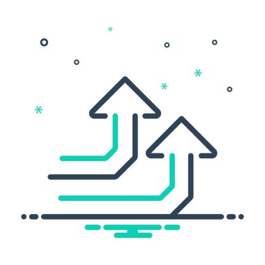 Mix renk simgesini artış artış