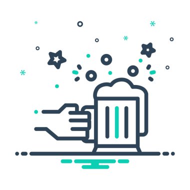 Mix renk allegro Enthusiastic simgesi