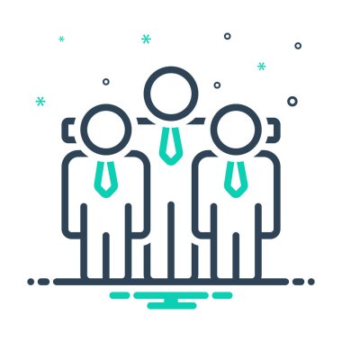 Amigolar insanlar için mix renk simgesi