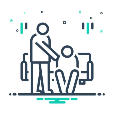 Başsağlığı taziye için mix renk simgesi