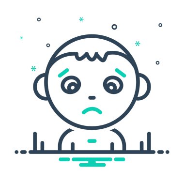 Mix renk simge discourage için polis