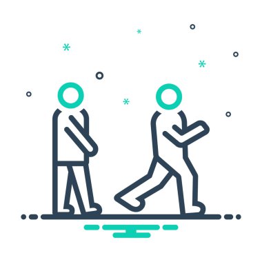 Sıfat sıfat için mix renk simgesi