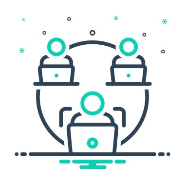 Mix renk simge kolaylaştırılması için yapmak kolay