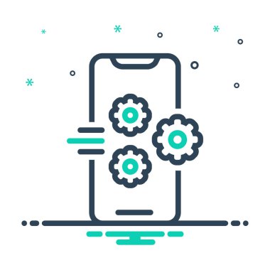 Özellik featuring için renk simge karıştırmak