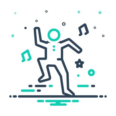  FRISK dans için mix renk simgesi