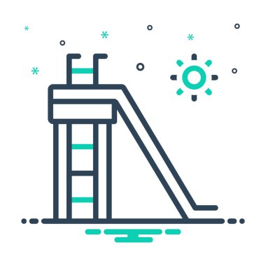  Slayt glide için mix renk simgesi