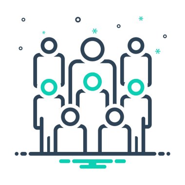  Mix renk simgesi için akın su baskını/taşkın