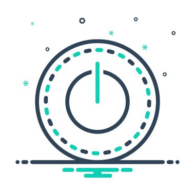 Mix altında için simge için simge tarih üzerine renk