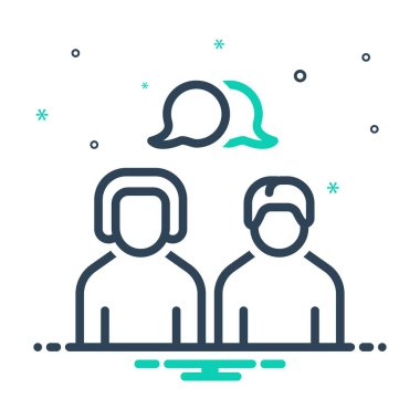 Mix renk simgesini konuşma konuşma için