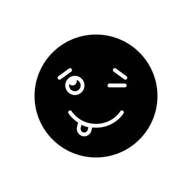 Utanmaz katı siyah simgesi 