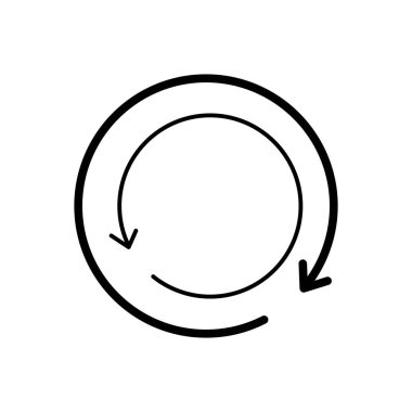 Katı siyah simgesini yeniden yükle 