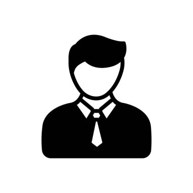 Satıcı için katı siyah simgesi 