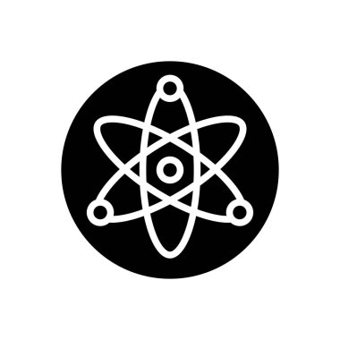 Nükleer katı siyah simgesi 