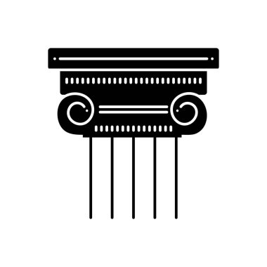 Ayağı sağlam siyah simgesi