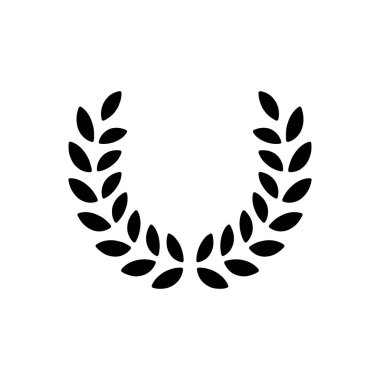 Yaprakları için katı siyah simgesi 