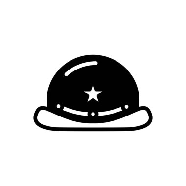  Şapka Beyzbol şapka katı siyah simgesi