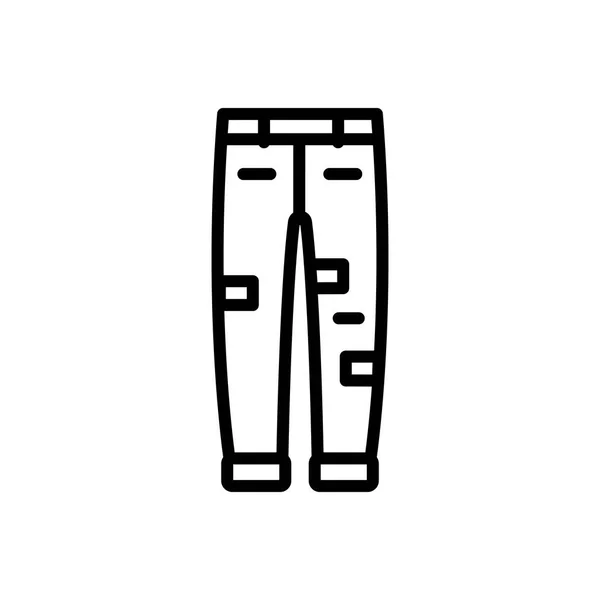 Jeans — Stockvektor