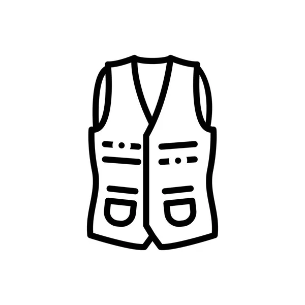 Vest — Stock Vector