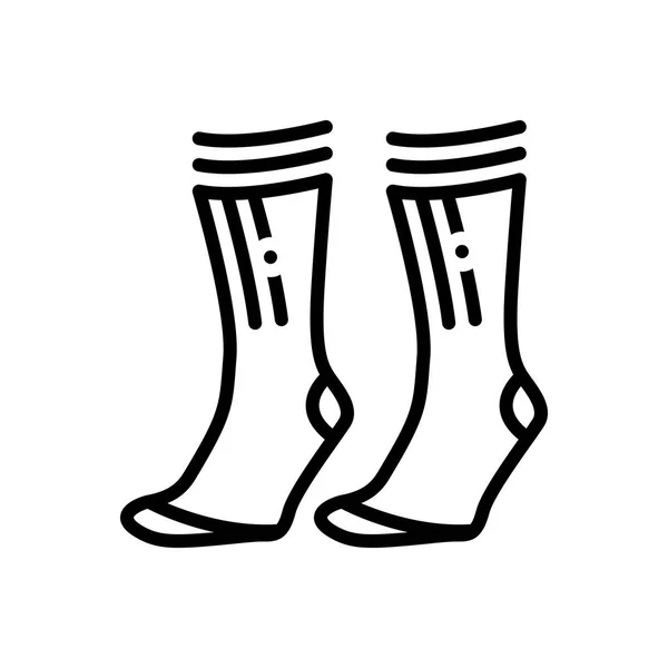 Socken — Stockvektor