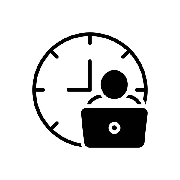 Hora del hombre — Vector de stock